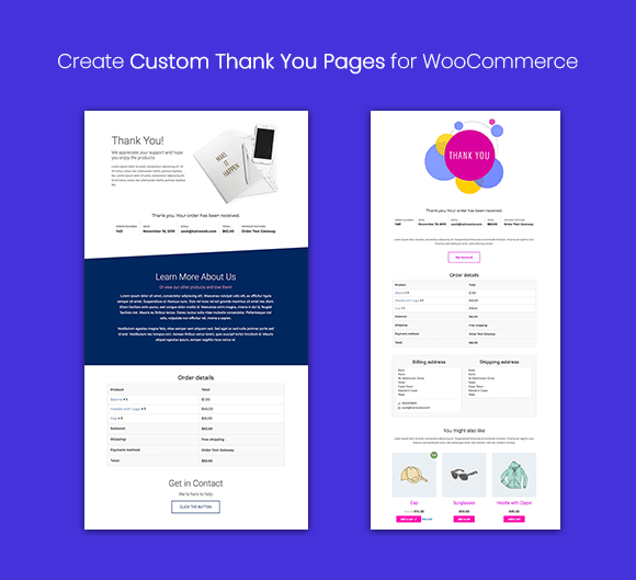 StoreCustomizer - Custom Thank You Pages