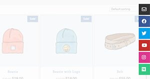 Customize Side Aligned Social Icons