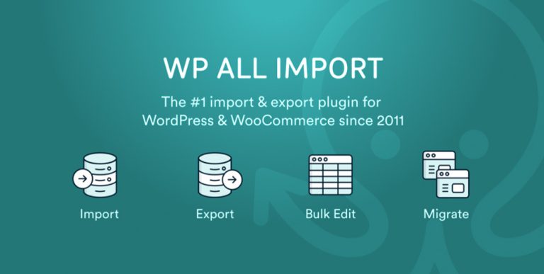 WP All Import - Import/Export WooCommerce Data