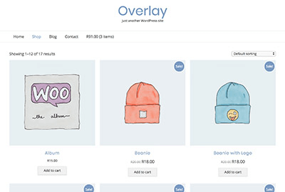 Overlay Advanced WooCommerce settings