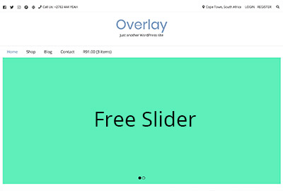 Overlay Free Basic Slider