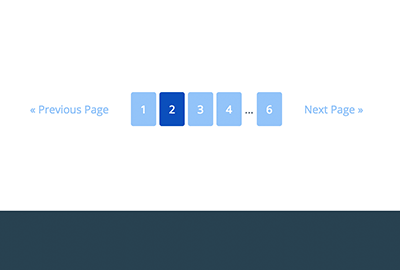 Overlay Blog: Numeric Pagination