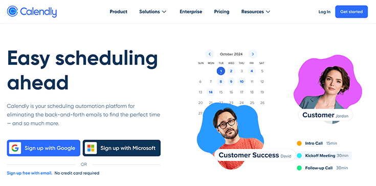 Best Online Calendar Software for Business: Calendly: Easy Scheduling Ahead - kaira