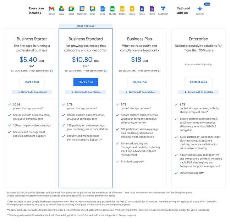 Google Calendar - top calendar software for business