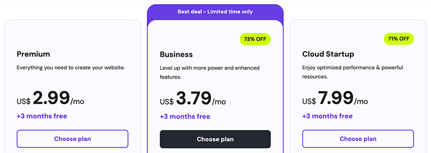 Hostinger - The best webiste pricing in 2025